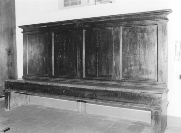 stallo - bottega lucchese (fine sec. XVIII)