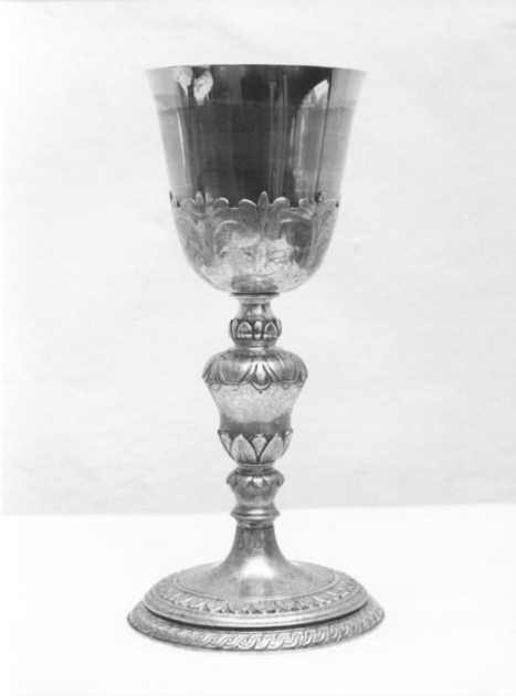 calice - bottega lucchese (seconda metà sec. XVII)