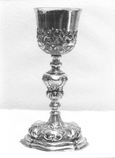 calice - bottega lucchese (prima metà sec. XVIII)