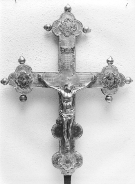 croce processionale di Bertalotti Lotto di Ser Giovanni (metà sec. XIV)