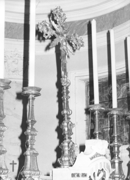 croce d'altare - bottega lucchese (seconda metà sec. XIX)