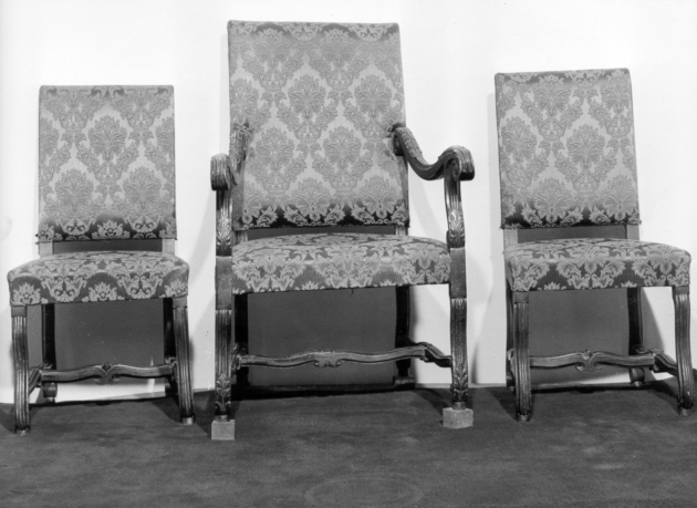 poltrona - bottega toscana (sec. XVII)