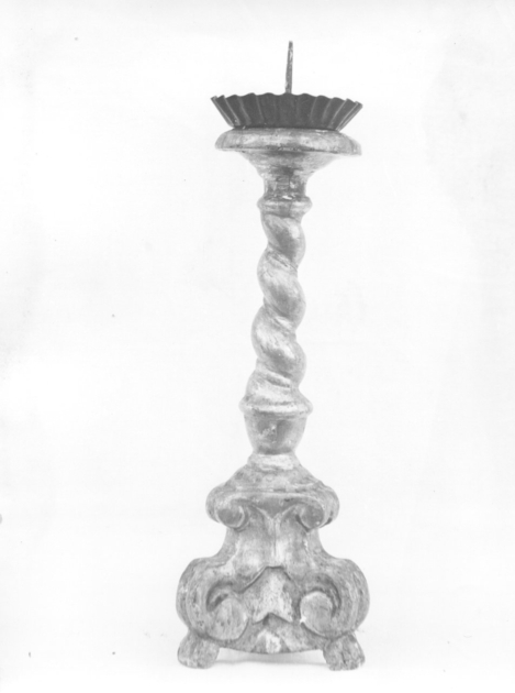 candeliere, serie - bottega toscana (sec. XVII)