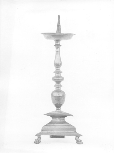 candeliere, serie - bottega toscana (sec. XVII)