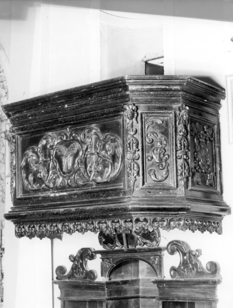 pulpito - ambito garfagnino (sec. XVIII)