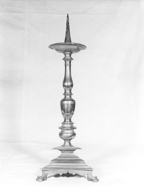 candeliere, serie - bottega toscana (sec. XVII)