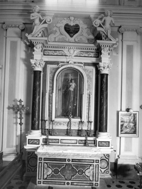 altare - ambito garfagnino (sec. XVIII)