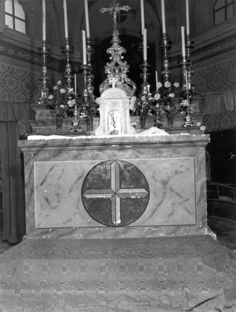 altare maggiore - ambito garfagnino (sec. XIX)