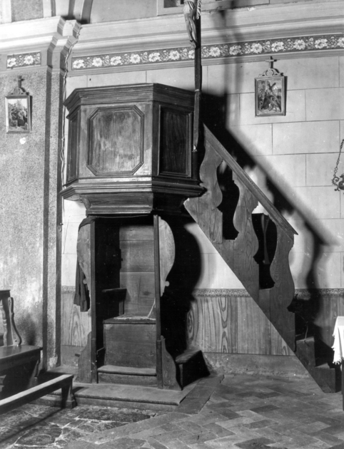 pulpito - ambito garfagnino (sec. XVIII)