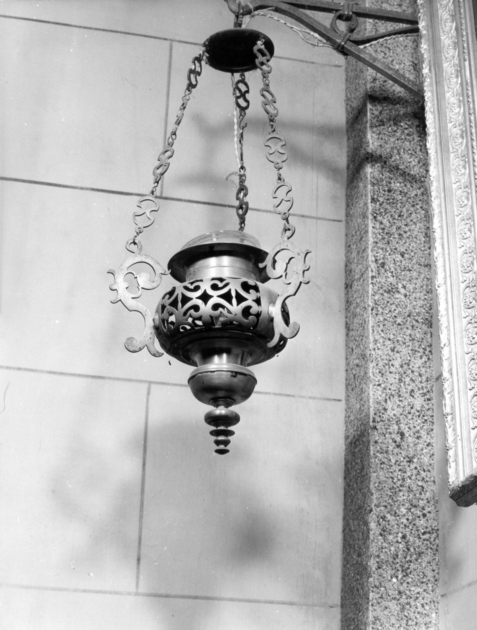 lampada pensile - bottega lucchese (sec. XVIII)