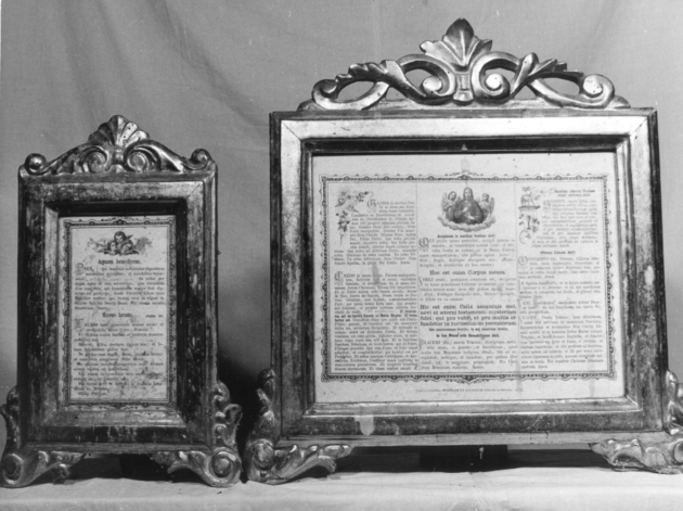 cartagloria, serie - bottega lucchese (sec. XIX)