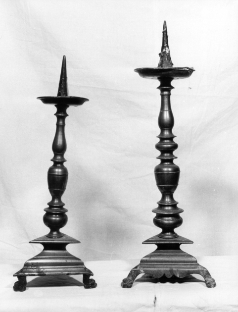 candeliere, serie - bottega lucchese (sec. XVII)