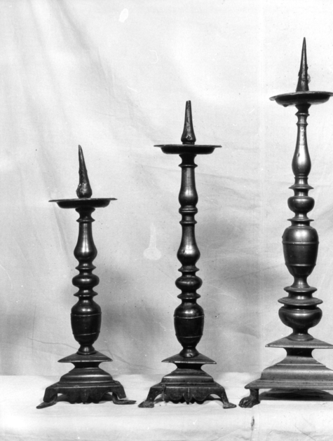 candeliere - bottega lucchese (sec. XVII)