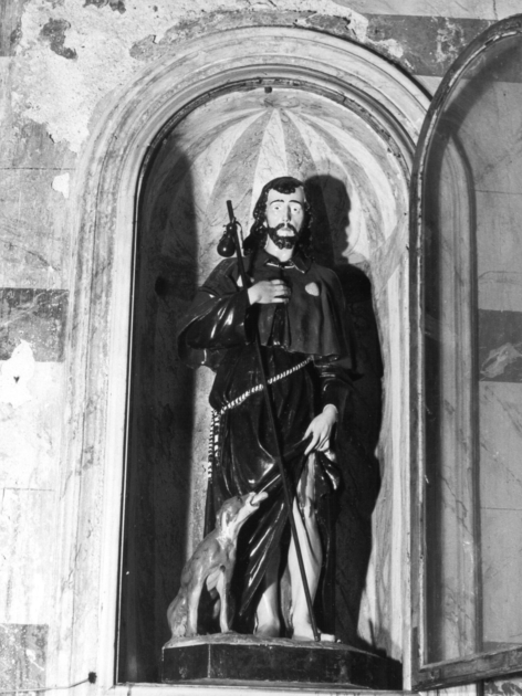 SAN ROCCO (statua) - bottega italiana (sec. XIX)