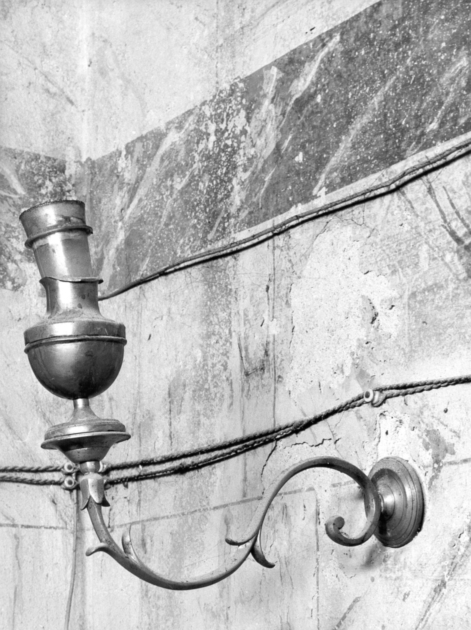 candeliere da parete - bottega toscana (sec. XIX)