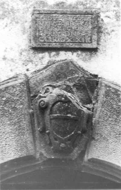 lapide - ambito garfagnino (sec. XVII)