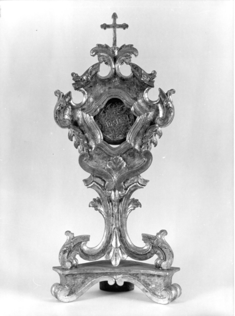 reliquiario, serie - ambito garfagnino (sec. XVIII)