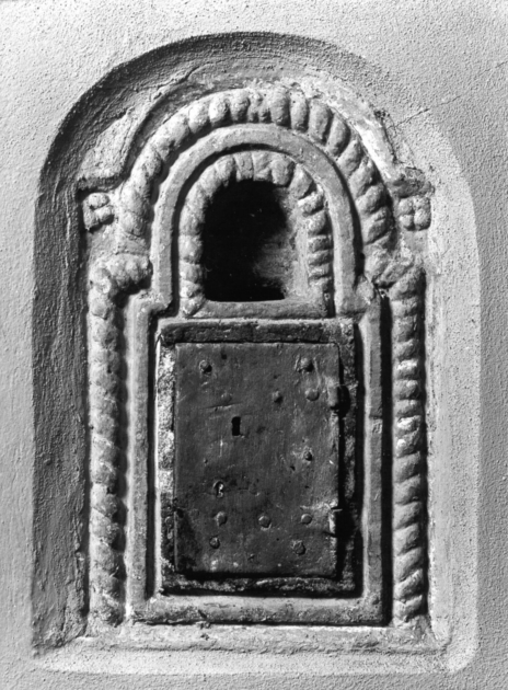 tabernacolo murale - ambito garfagnino (sec. XIX)