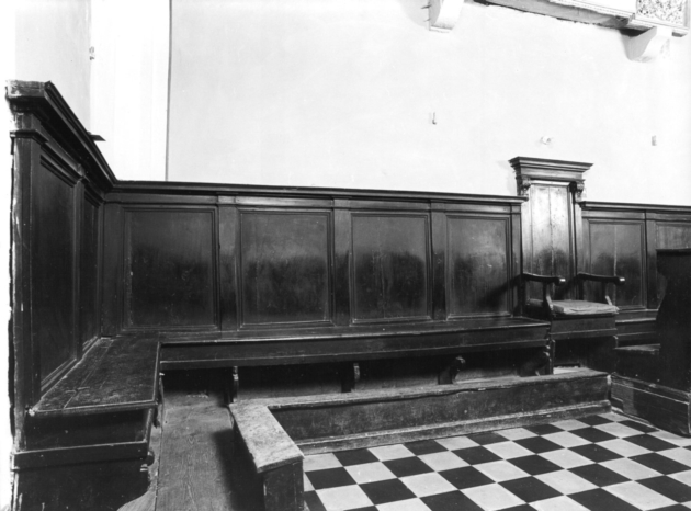 stalli del coro - ambito garfagnino (seconda metà sec. XIX)