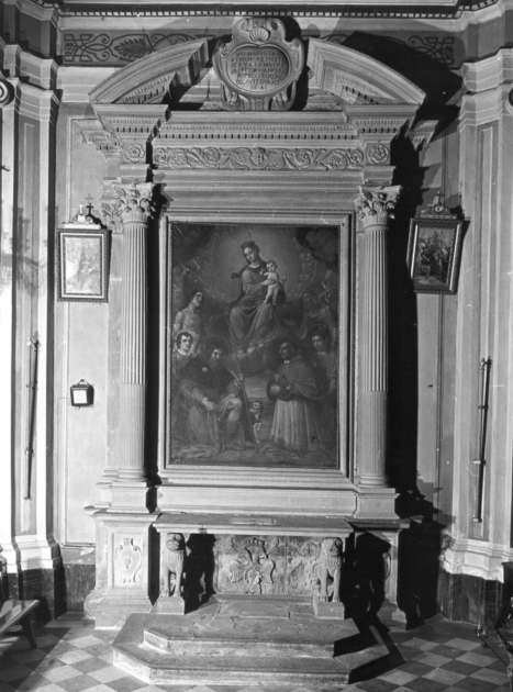 altare - ambito garfagnino (sec. XVII)