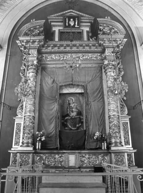 dossale - ambito garfagnino (sec. XVIII)