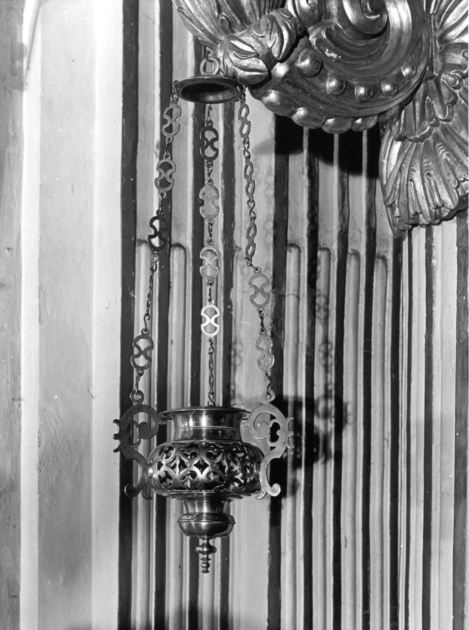 lampada pensile, serie - bottega toscana (sec. XVII)