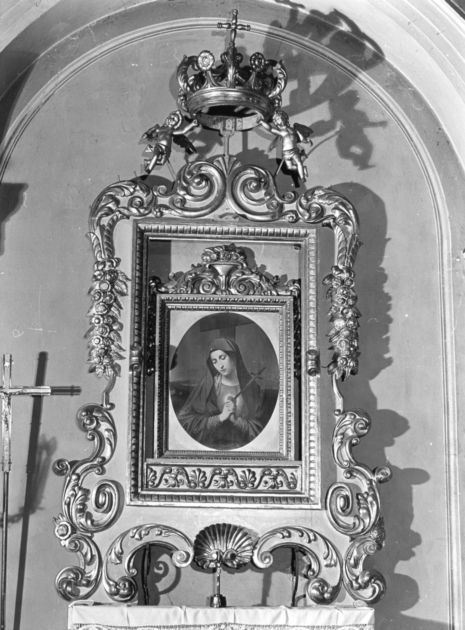 dossale - ambito garfagnino (sec. XVIII)