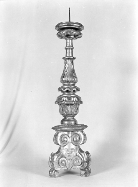 candeliere, serie - ambito garfagnino (sec. XVIII)