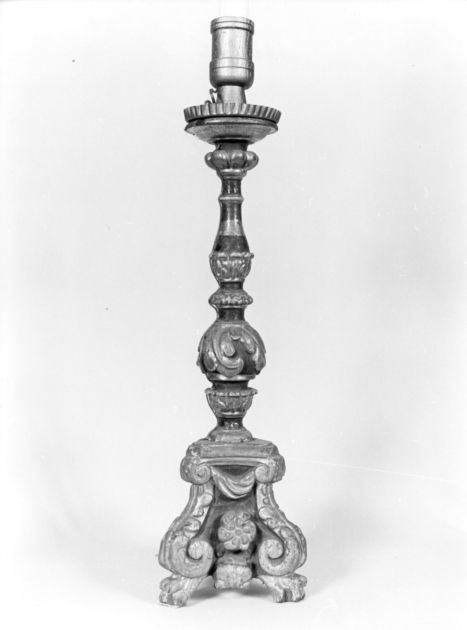 candeliere, serie - ambito garfagnino (sec. XIX)