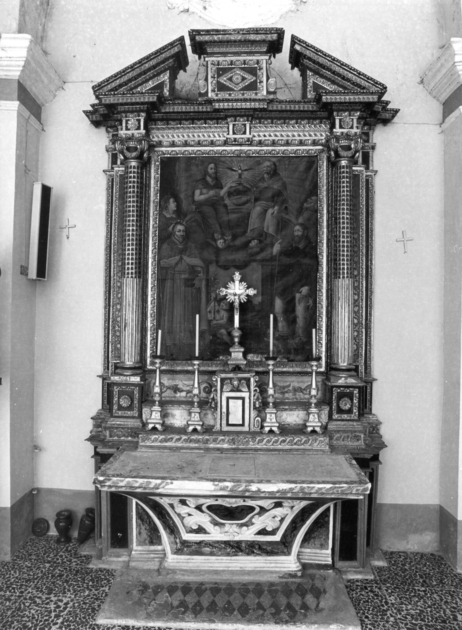 altare - ambito garfagnino (seconda metà sec. XVIII)