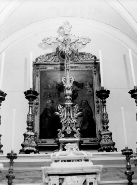 croce d'altare - ambito garfagnino (sec. XIX)