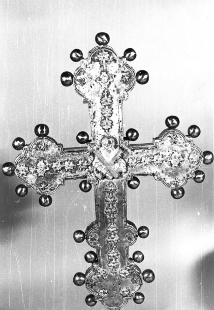 croce processionale - bottega lucchese (fine sec. XV)