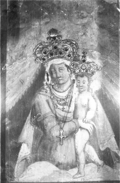 MADONNA DEL SOCCORSO (dipinto) - ambito italiano (sec. XIV)