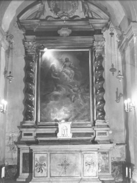 altare - bottega toscana (fine/inizio secc. XVI/ XVII)