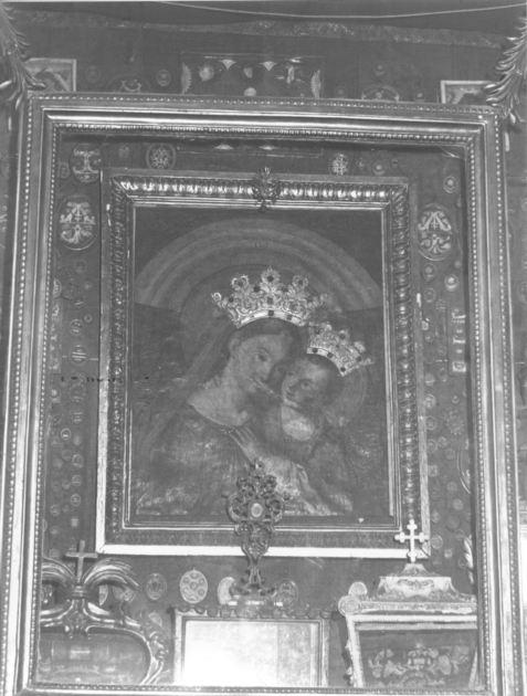 MADONNA DEL BUON CONSIGLIO (dipinto) - ambito italiano (fine/inizio secc. XVIII/ XIX)