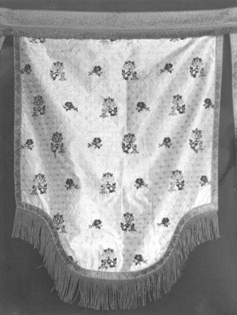 baldacchino - manifattura toscana (sec. XVIII)