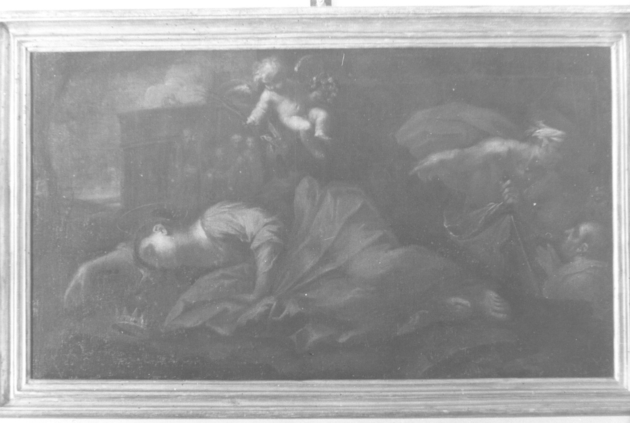 MARTIRIO DI SANTA CATERINA D'ALESSANDRIA (dipinto) di Marracci Giovanni (attribuito) (sec. XVII)