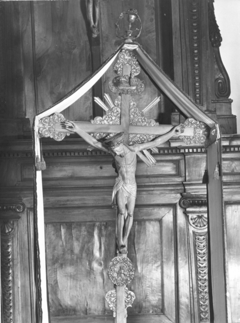 croce processionale - bottega italiana (sec. XVIII)