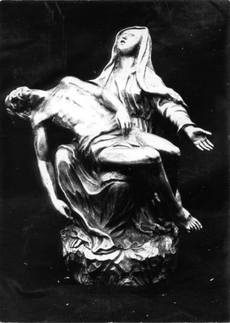 pietà (statuetta, elemento d'insieme) di Chelucci Giovanni Francesco (prima metà sec. XVIII)