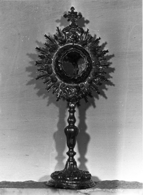 ostensorio - bottega italiana (sec. XVIII)