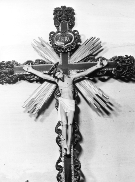 crocifisso - bottega toscana (sec. XIX)