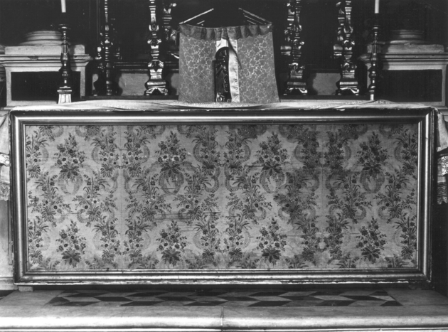 paliotto - manifattura italiana (sec. XVIII)