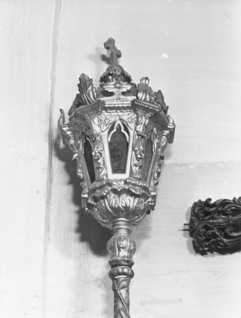 lanterna processionale, serie - bottega toscana (sec. XIX)