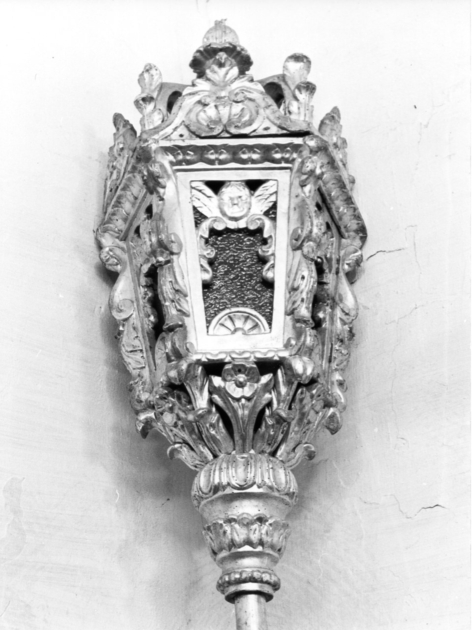 lanterna processionale, serie - bottega toscana (sec. XIX)