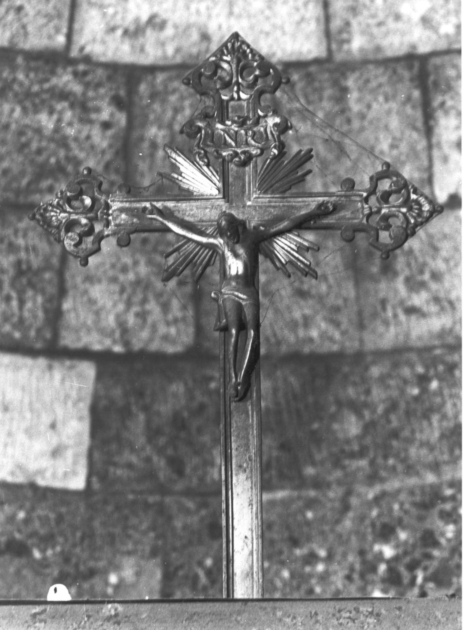 croce - bottega toscana (fine/inizio secc. XVIII/ XIX)