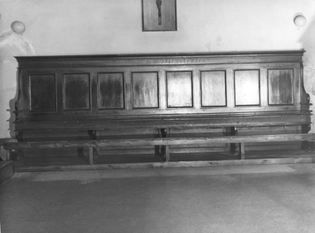 cassapanca - bottega versiliese (sec. XIX)