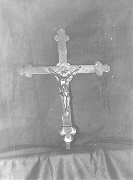croce processionale - bottega italiana (sec. XVII)