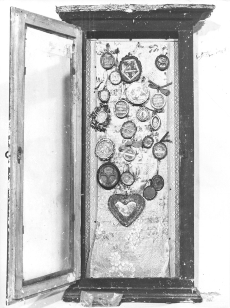 reliquiario, serie - bottega italiana (fine/inizio secc. XIX/ XX)