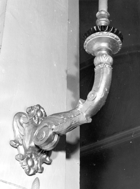 candeliere da parete, serie - bottega toscana (sec. XIX)