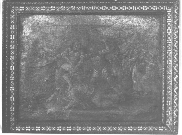 stazioni della via crucis (dipinto) - ambito italiano (fine/inizio secc. XVII/ XVIII)